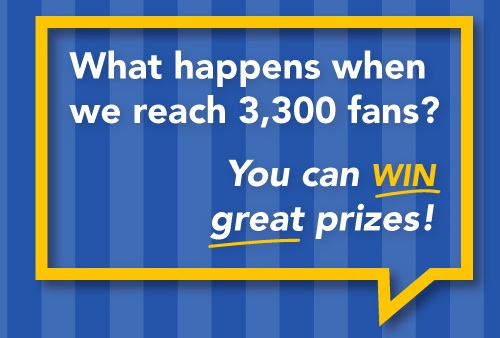 You can win great prizes!