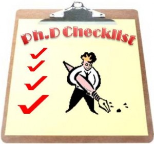 PHD GoalsChecklist