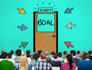 Goal Expectations Aim Opportunity Success Concept