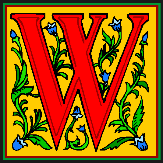 Letter W