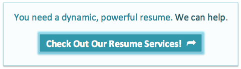 You need a dynamic, powerful resume. We can help.