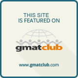 This Site is Featured on GMATClub