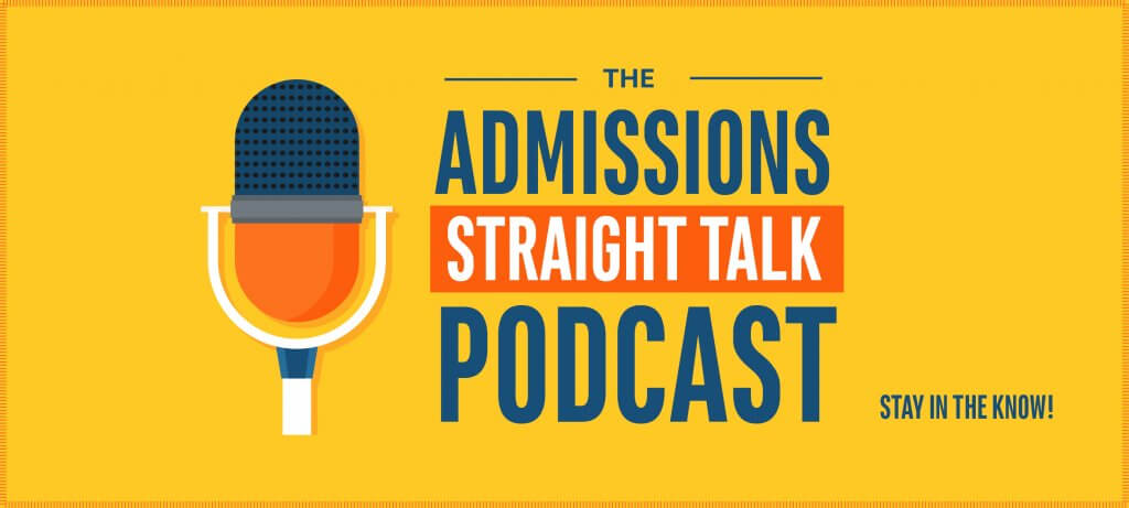 Subscribe to Admissions Straight Talk!