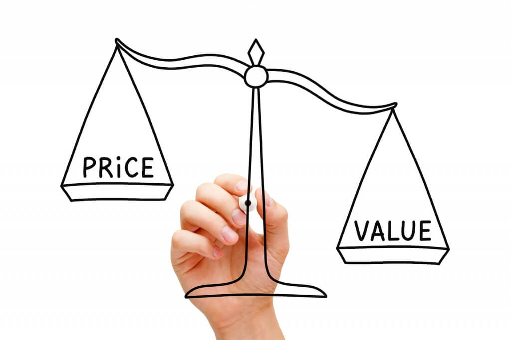 bigstock Value Price Scale Concept 81535118