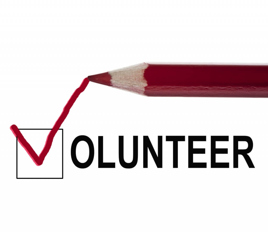 bigstock Volunteer message and red penc 27133619