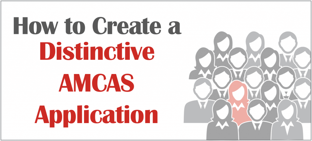 create distinctive amcas application