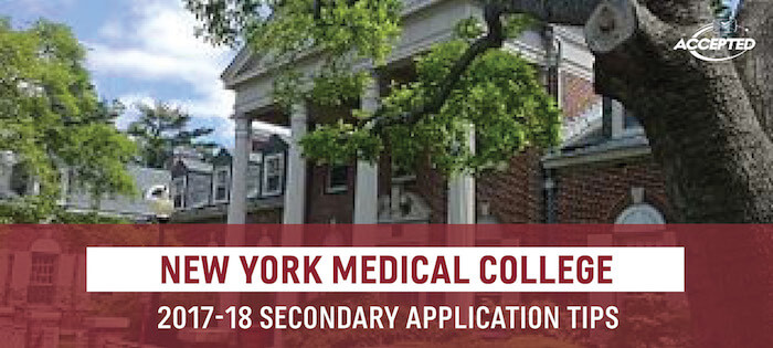 new york medical college secondary essays