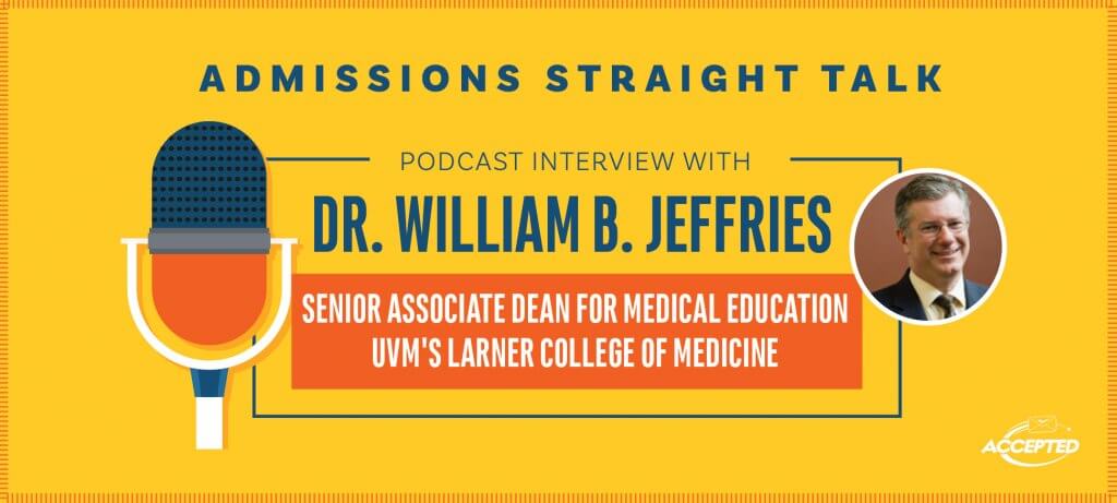 Dr William Jeffries UVMs Larner College of Medicine