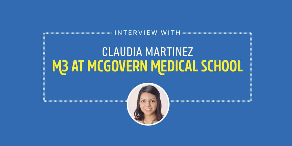 Interview with an M3 at McGovern Medical School