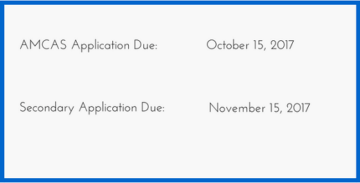 Icahn School of Medicine at Mount Sinai 2017 Application Deadlines 