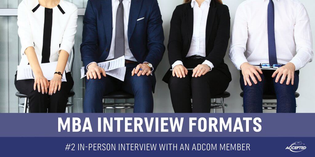 In Person Interview With an Adcom Member