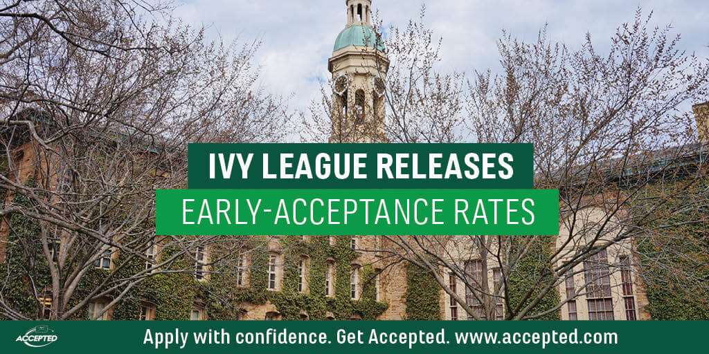 Ivy League Releases Early-Acceptance Rates