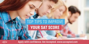 Top tips to improve your SAT scores
