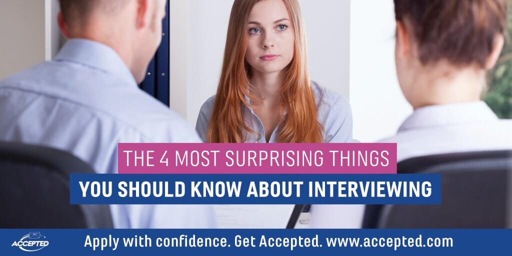 The 4 Most Surprising Things You Should Know About Med School Interviewing 