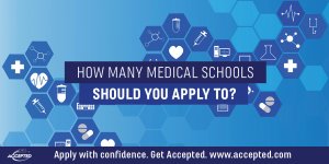How many medical schools should you apply to?