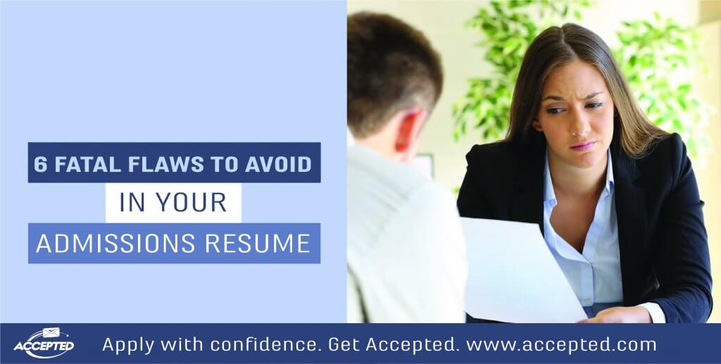 resume flaws to avoid 1