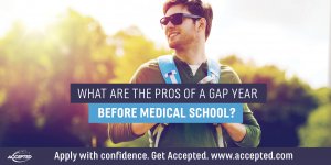 What are the pros of a gap year before medical school