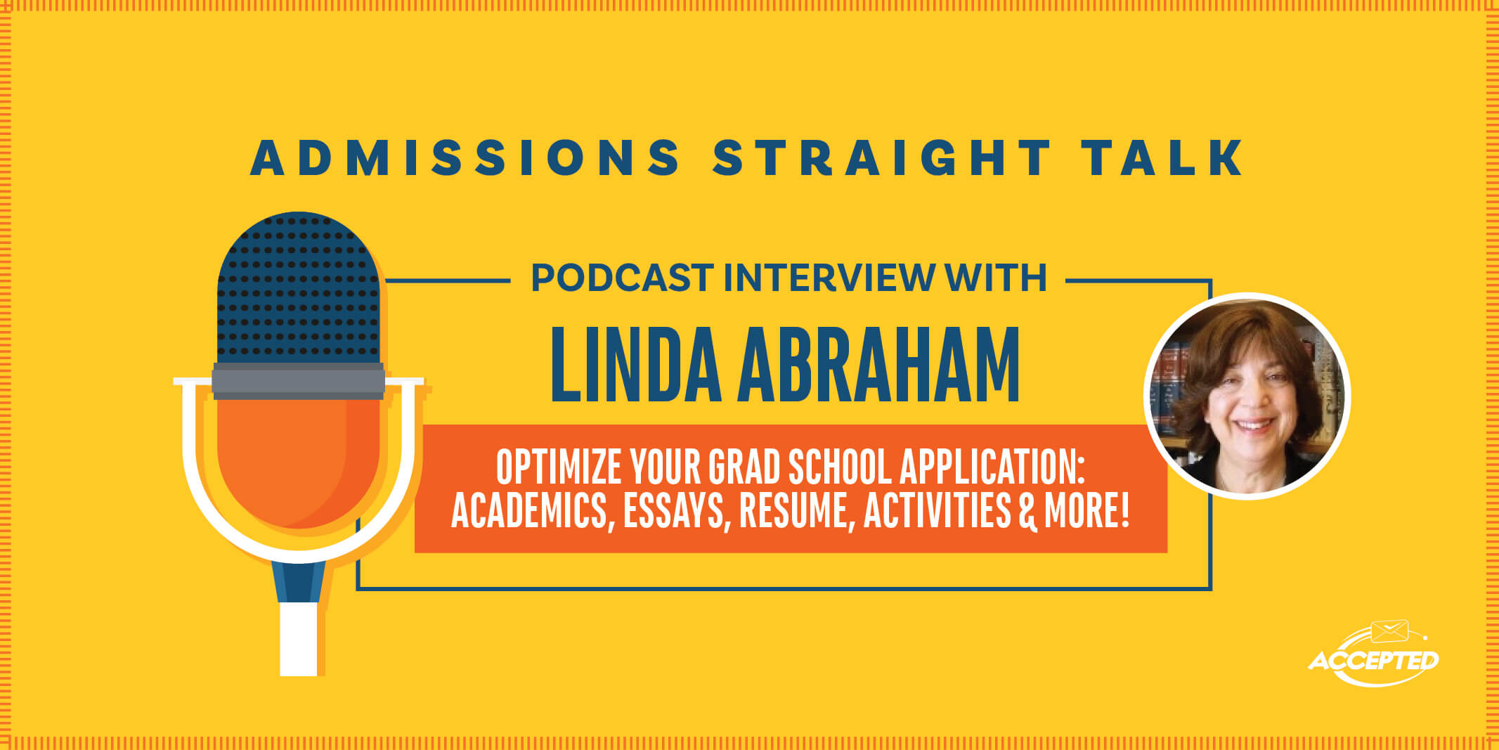 Optimize Your Grad School Application! Listen to the podcast srcset=