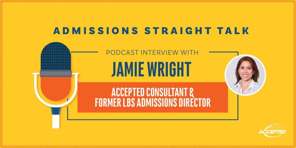 Jamie Wright Former LBS Admissions Dir