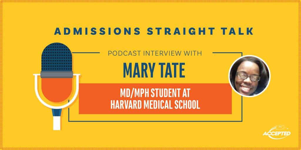 A Podcast Interview with a Harvard Medical Student and MPH, Mary Tate 