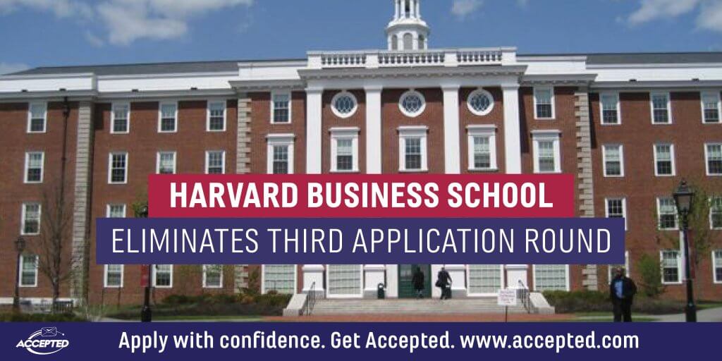 Harvard Business School Eliminates Third Application Round