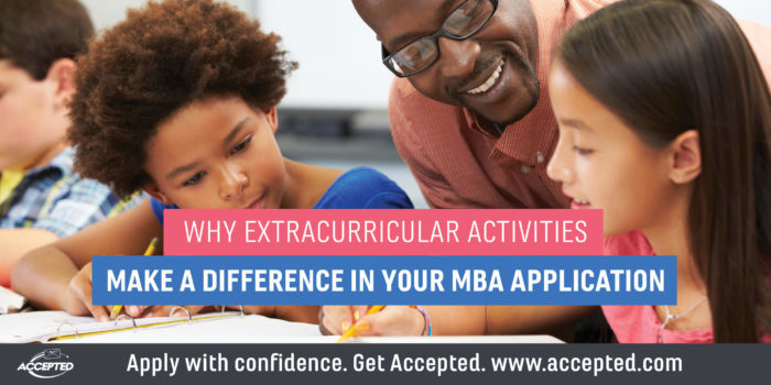 Why extracurricular activities make a difference in your MBA application