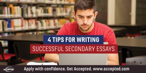 4 tips for writing successful secondary essays