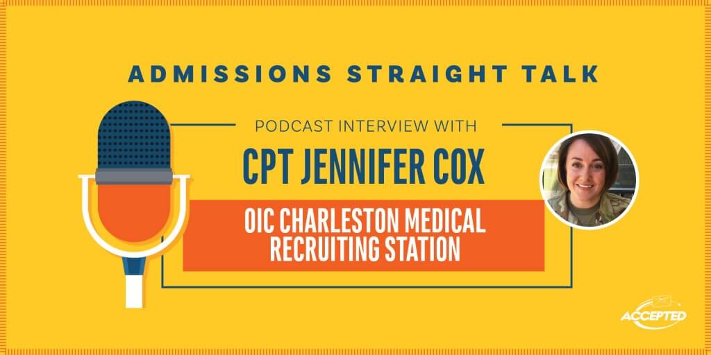 CPT Jennifer Cox OIC Charleston Medical Recruiting blog