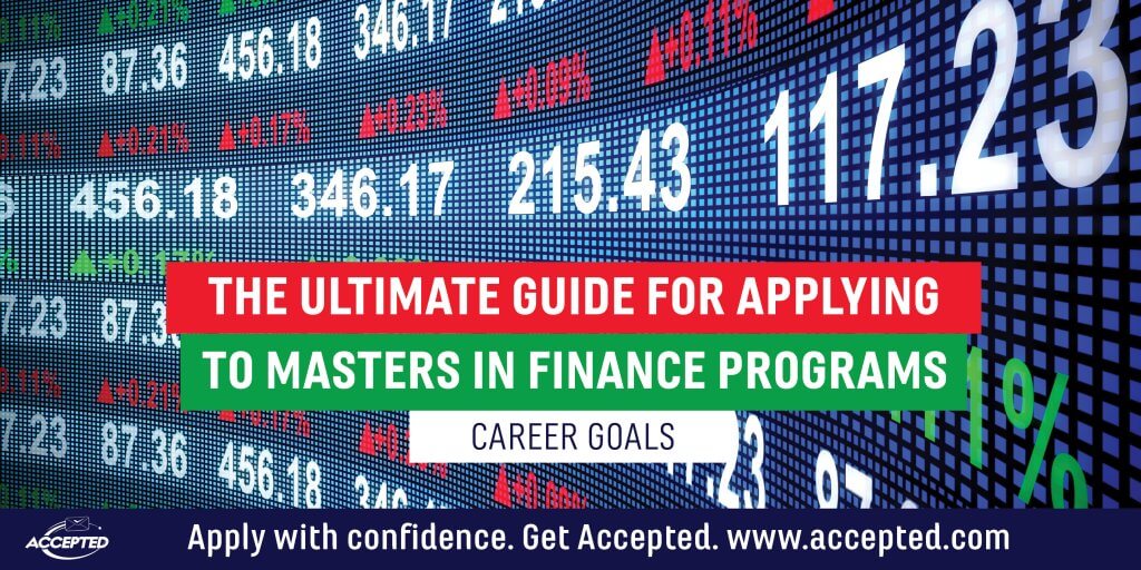 Th ultimate guide for applying to MiF programs career goals