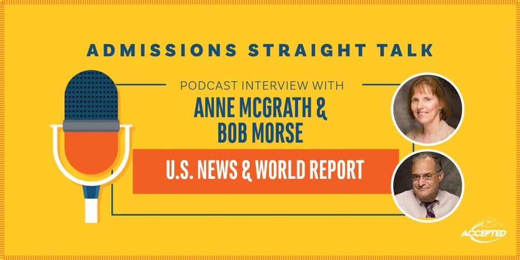 US News Anne McGrath Bob Morse blog
