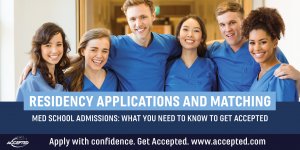 Residency applications and matching