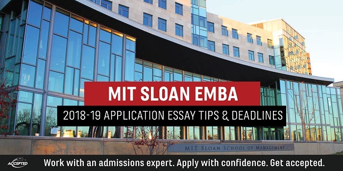 Mit mba admissions essays