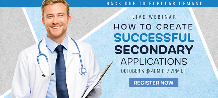 Register for How to Create Successful Secondary Applications!