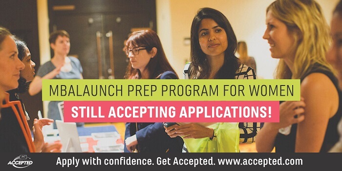 MBALaunch Prep Program for Women Still Accepting Applications!