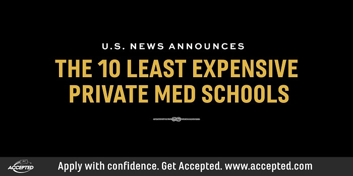 10 Least Expensive Private Med Schools
