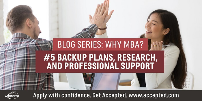 Backup plans research and professional support