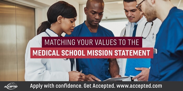 Matching Your Values to the Med School Mission Statement