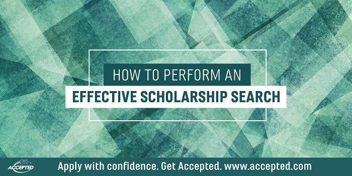How to perform an effective scholarhip search
