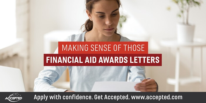 Making sense of those financial aid award letters