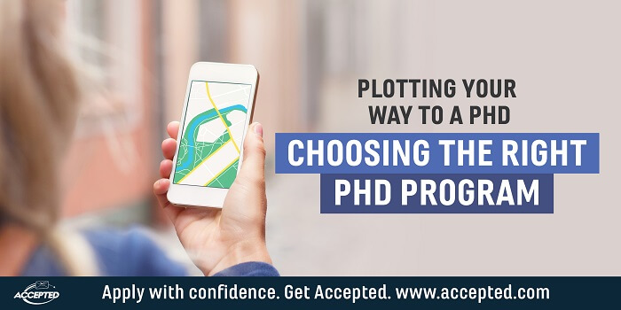 Plotting Your Way to a PhD: Choosing the Right PhD Program