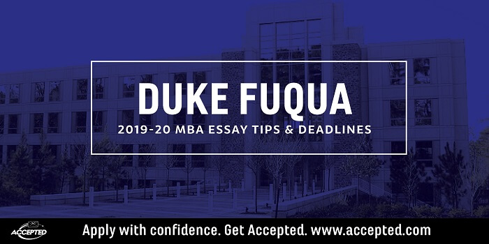 Duke admissions essay