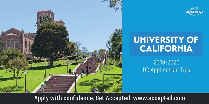 University of California 2019-2020 application tips