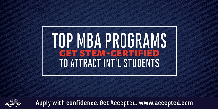 Top MBA Programs get STEM Certified to Attract International Students