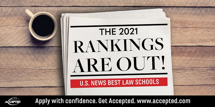 U.S. News Releases 2021 Ranking of Best Law Schools