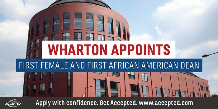 Wharton appoints first female and first African American dean