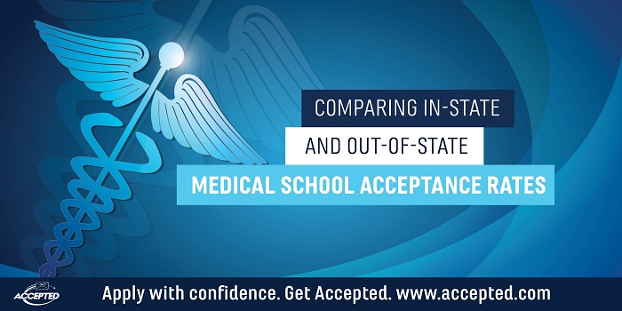 Comparing in state and out of state medical school acceptance rates