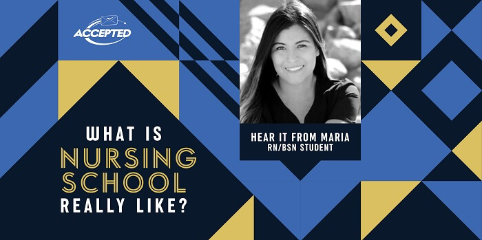 What is nursing school really like? Hear it from Maria, RN/BSN student!