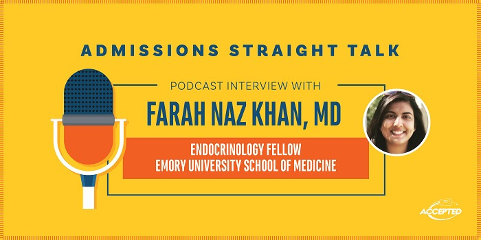Podcast interview with Farah Khan blog size