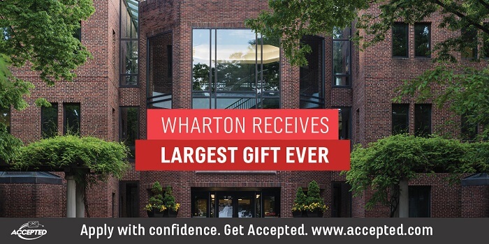 Wharton Receives Largest Gift Ever