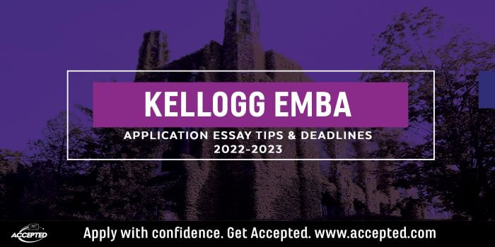 Kellogg Exec MBA 2022 2023
